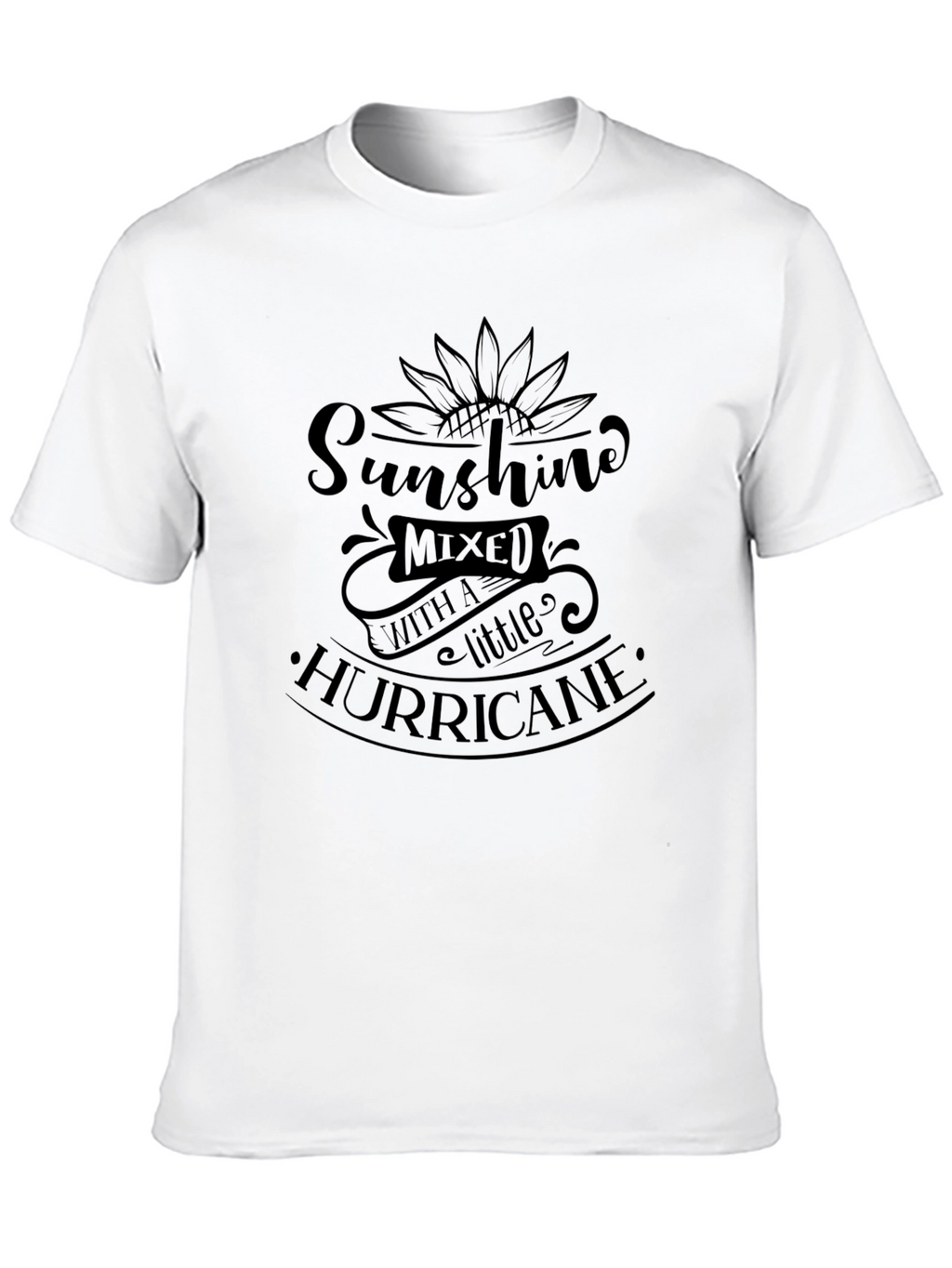 Sunshine & Hurricane Graphic Tee - Black