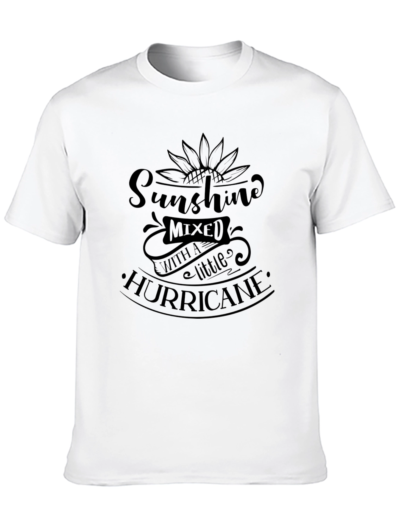 Sunshine & Hurricane Graphic Tee - Black