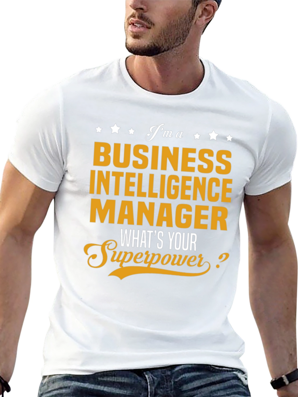 Business Intelligence Manager Superpower T-Shirt