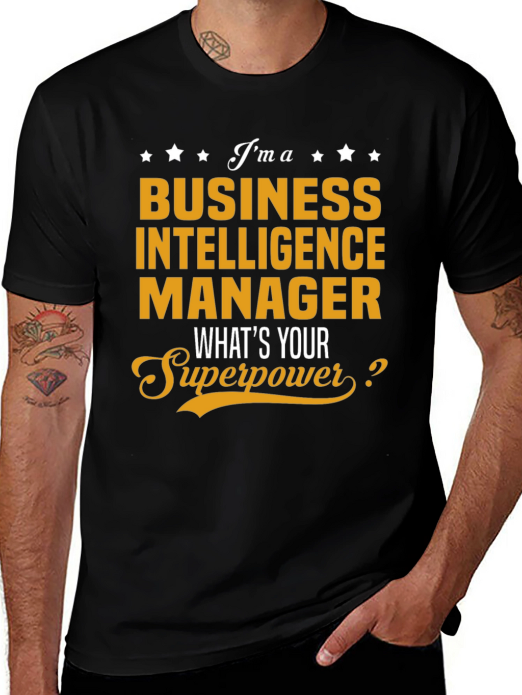 Business Intelligence Manager Superpower T-Shirt