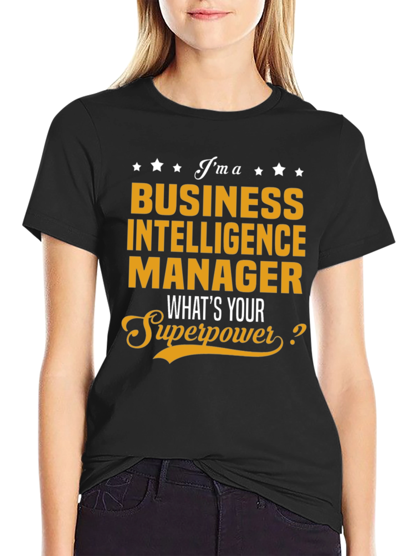 Business Intelligence Manager Superpower T-Shirt