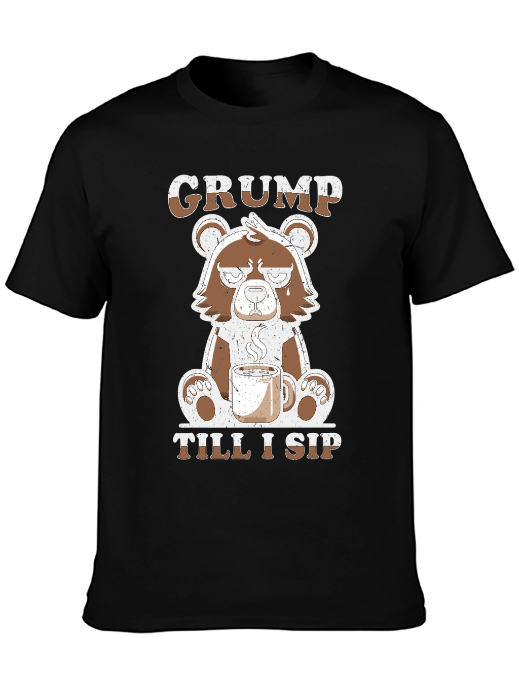 Grumpy Bear Coffee T-Shirt - Till I Sip