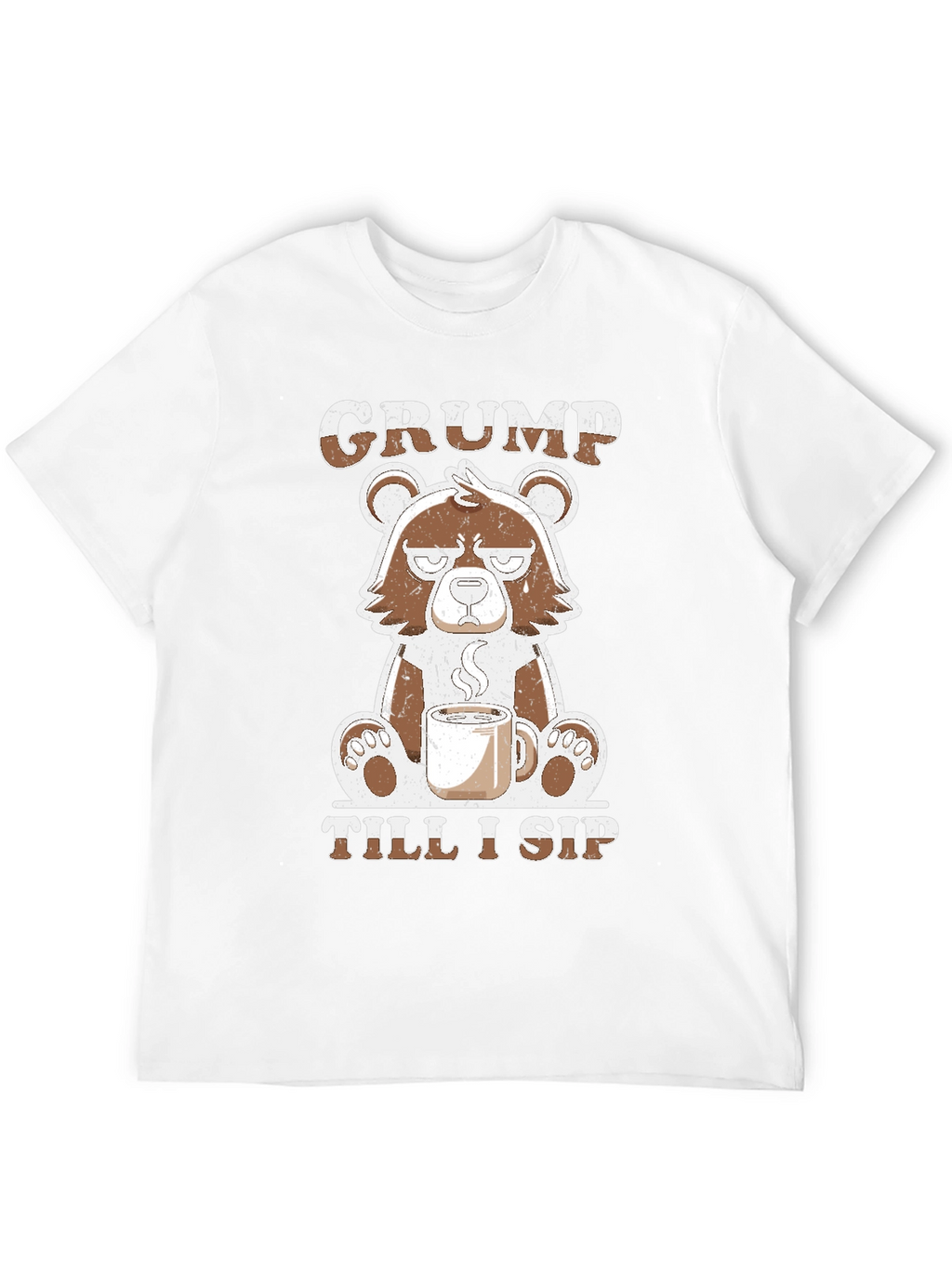 Grumpy Bear Coffee T-Shirt - Till I Sip