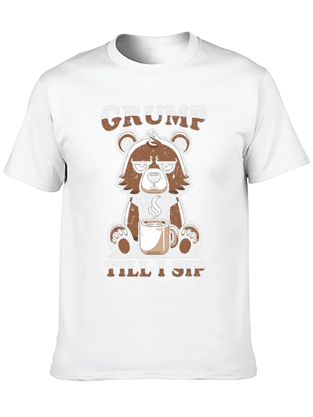Grumpy Bear Coffee T-Shirt - Till I Sip
