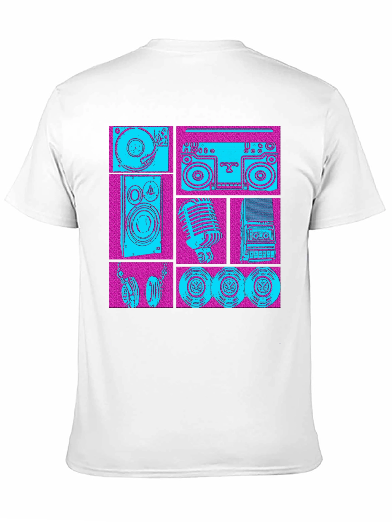 Retro Music Graphic T-Shirt