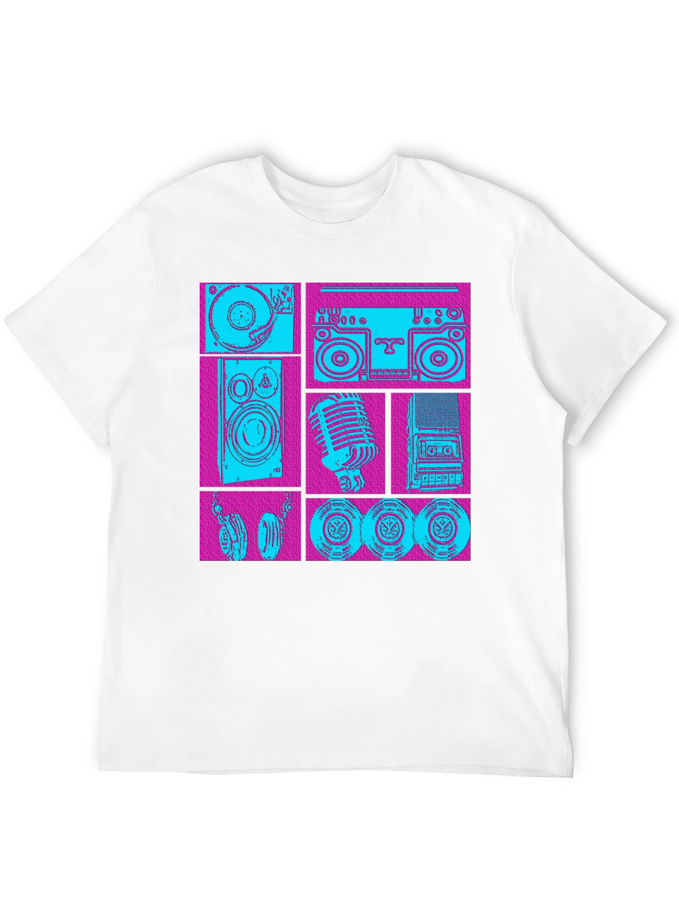 Retro Music Graphic T-Shirt