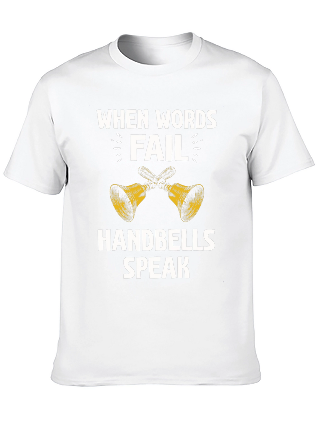 Handbells Speak Graphic Tee