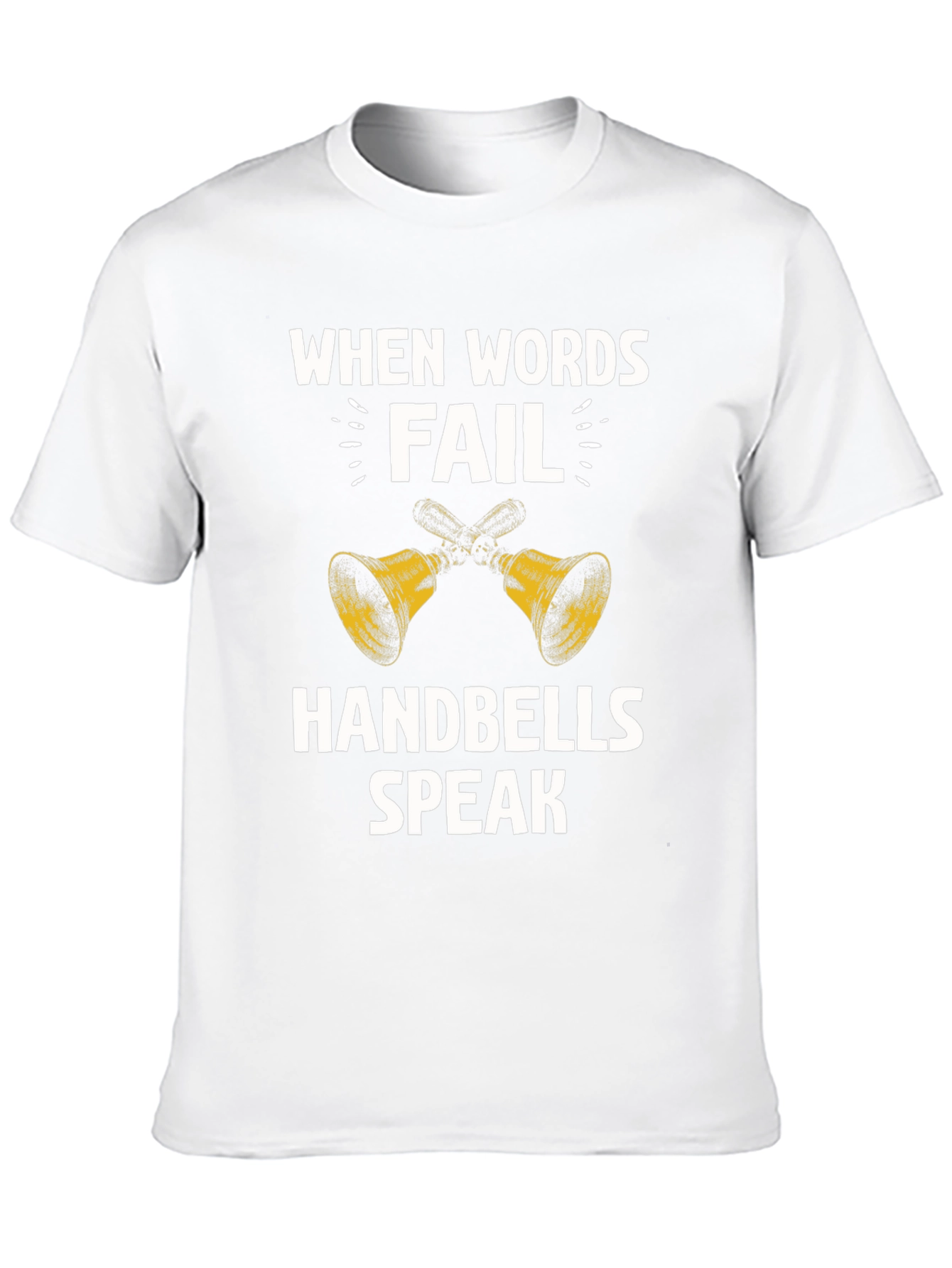 Handbells Speak Graphic Tee