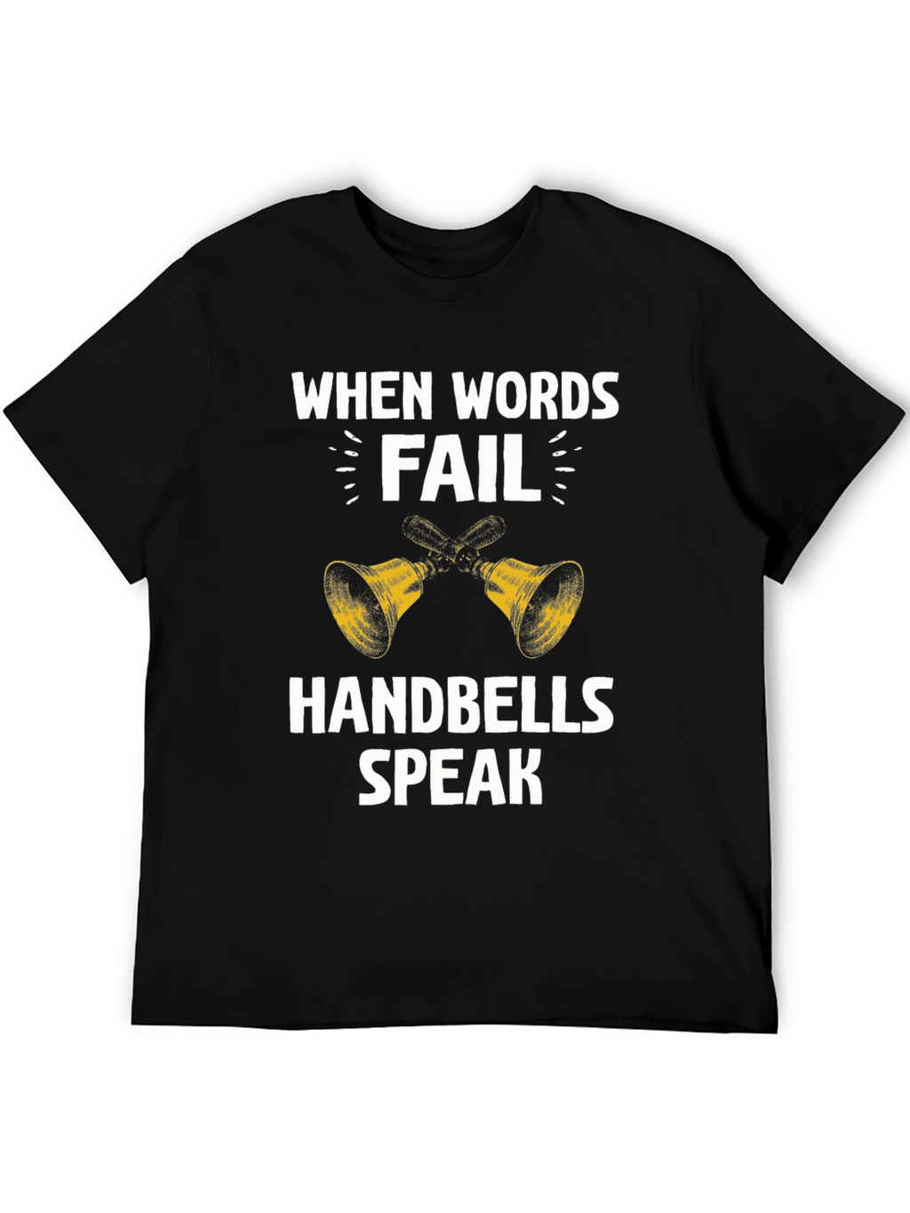 Handbells Speak Graphic Tee