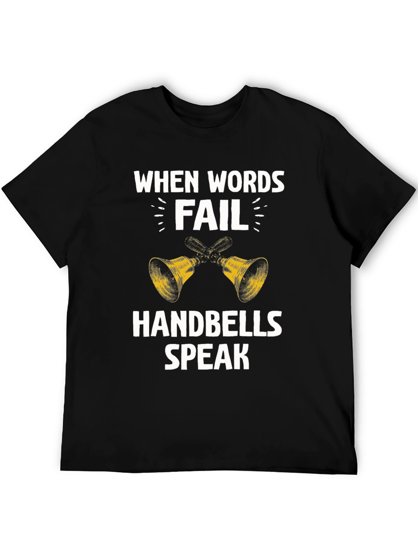 Handbells Speak Graphic Tee