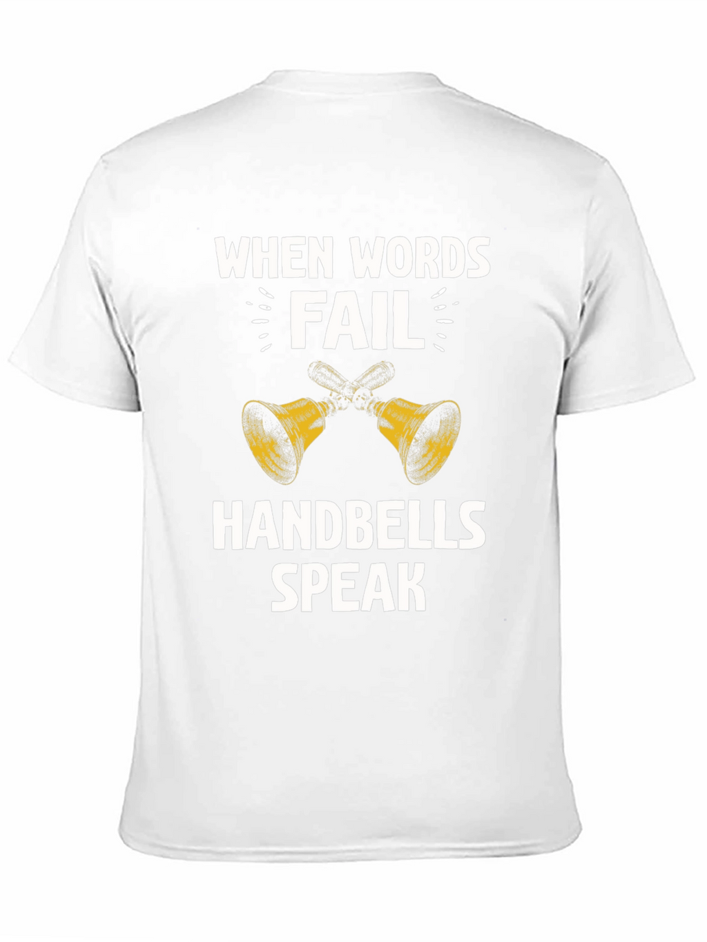 Handbells Speak Graphic Tee