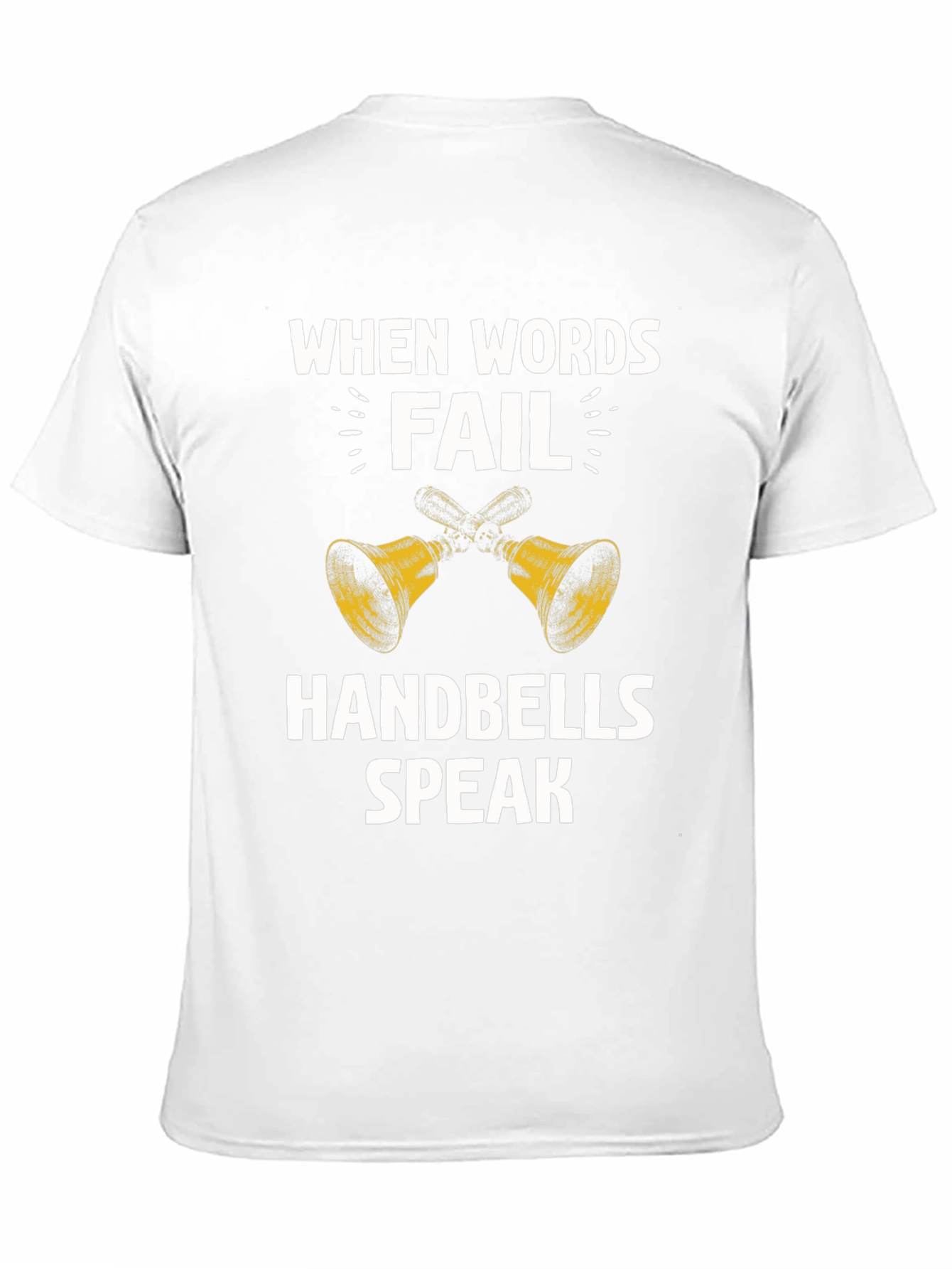 Handbells Speak Graphic Tee