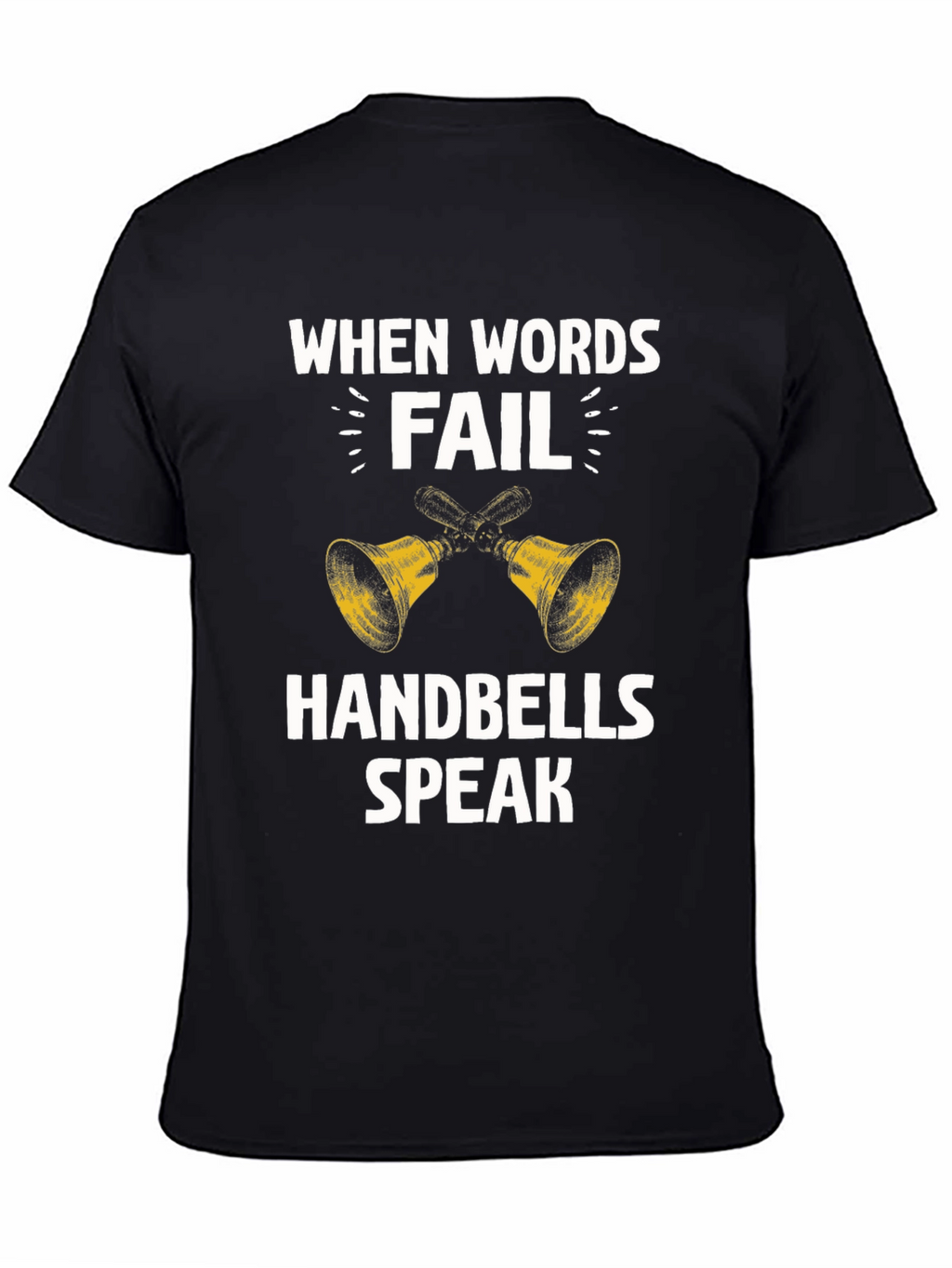 Handbells Speak Graphic Tee