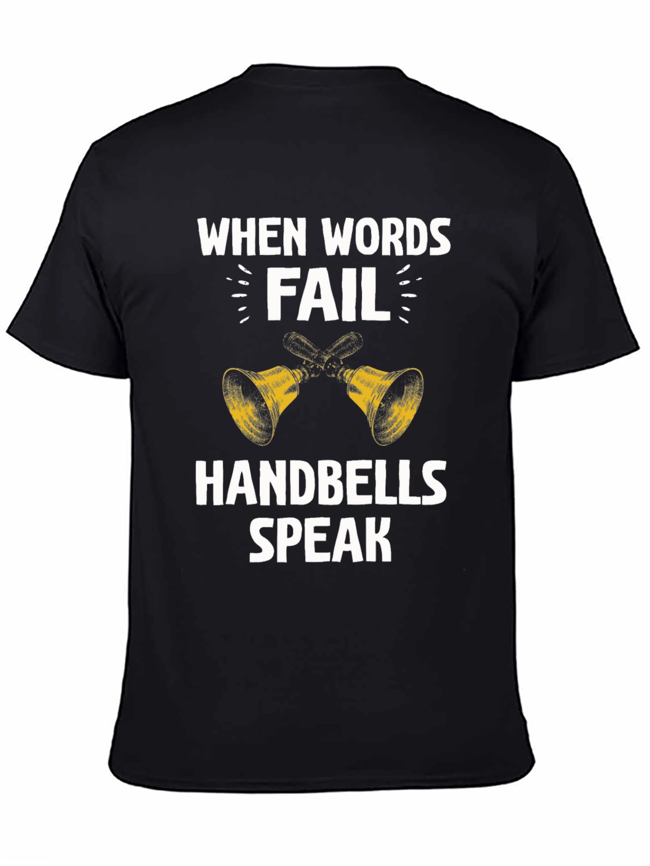 Handbells Speak Graphic Tee