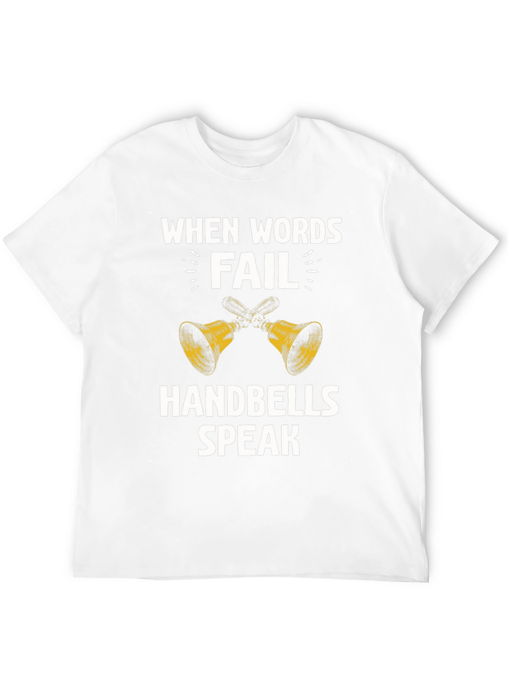 Handbells Speak Graphic Tee
