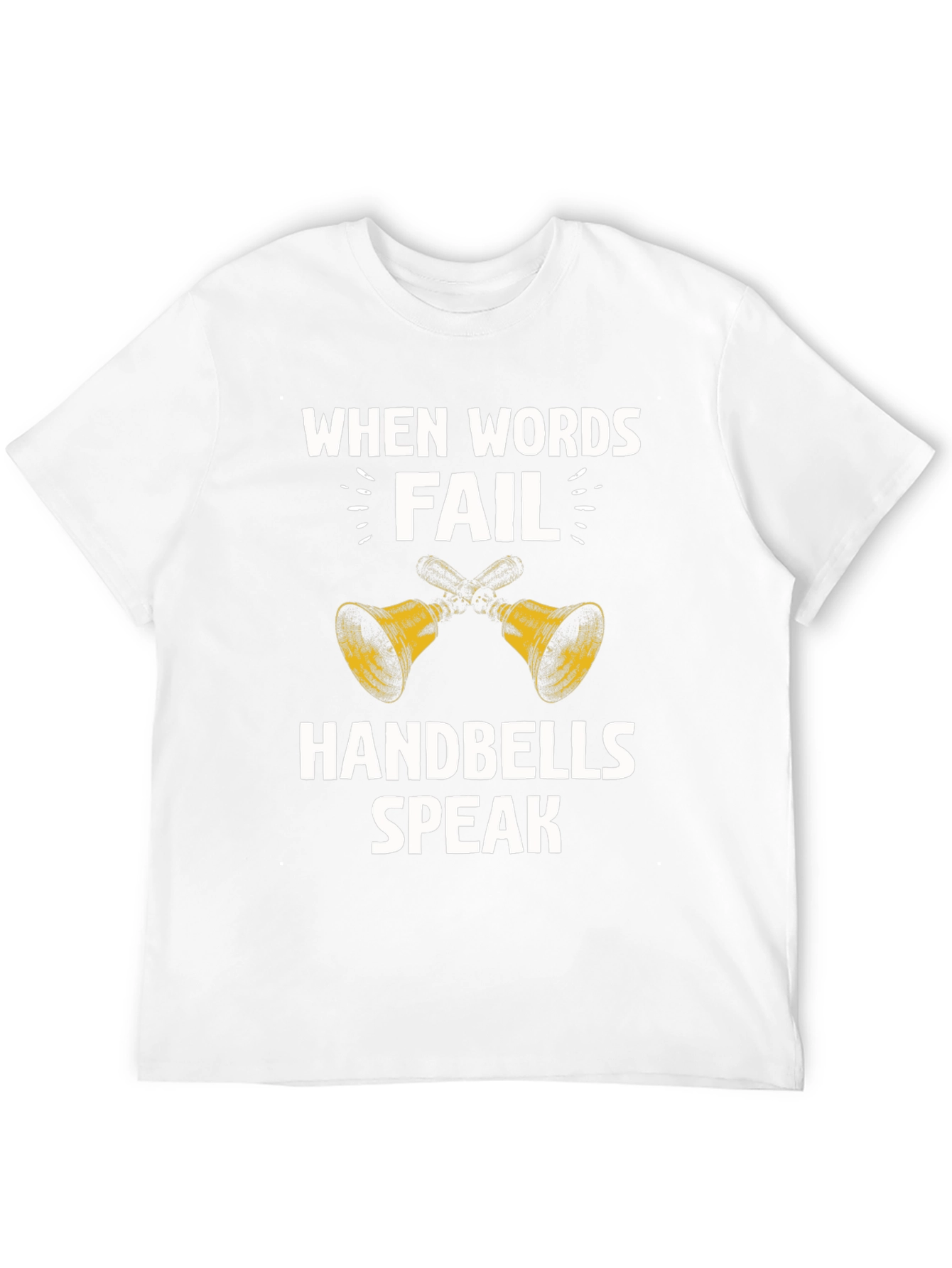 Handbells Speak Graphic Tee