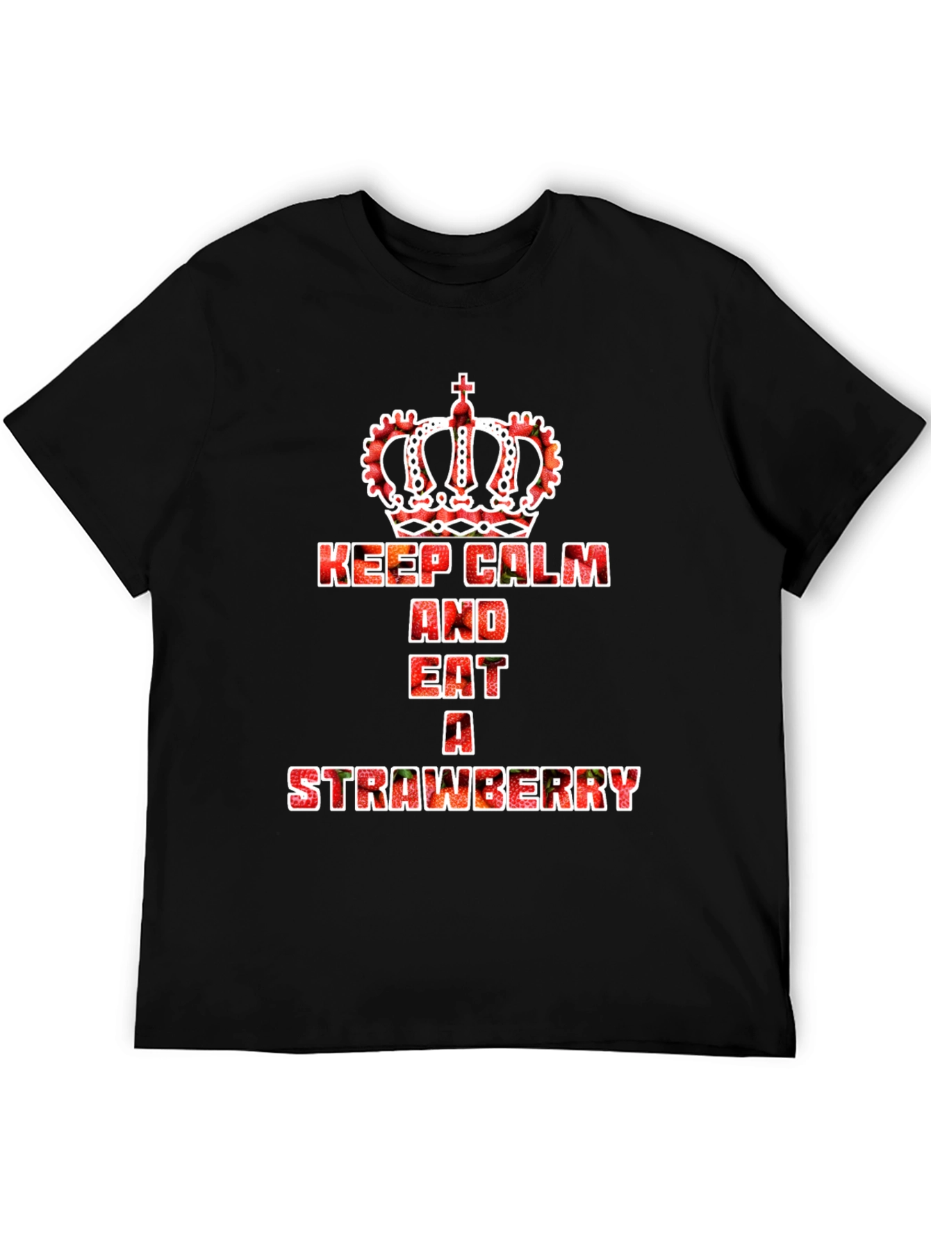 Keep Calm Strawberry T-Shirt