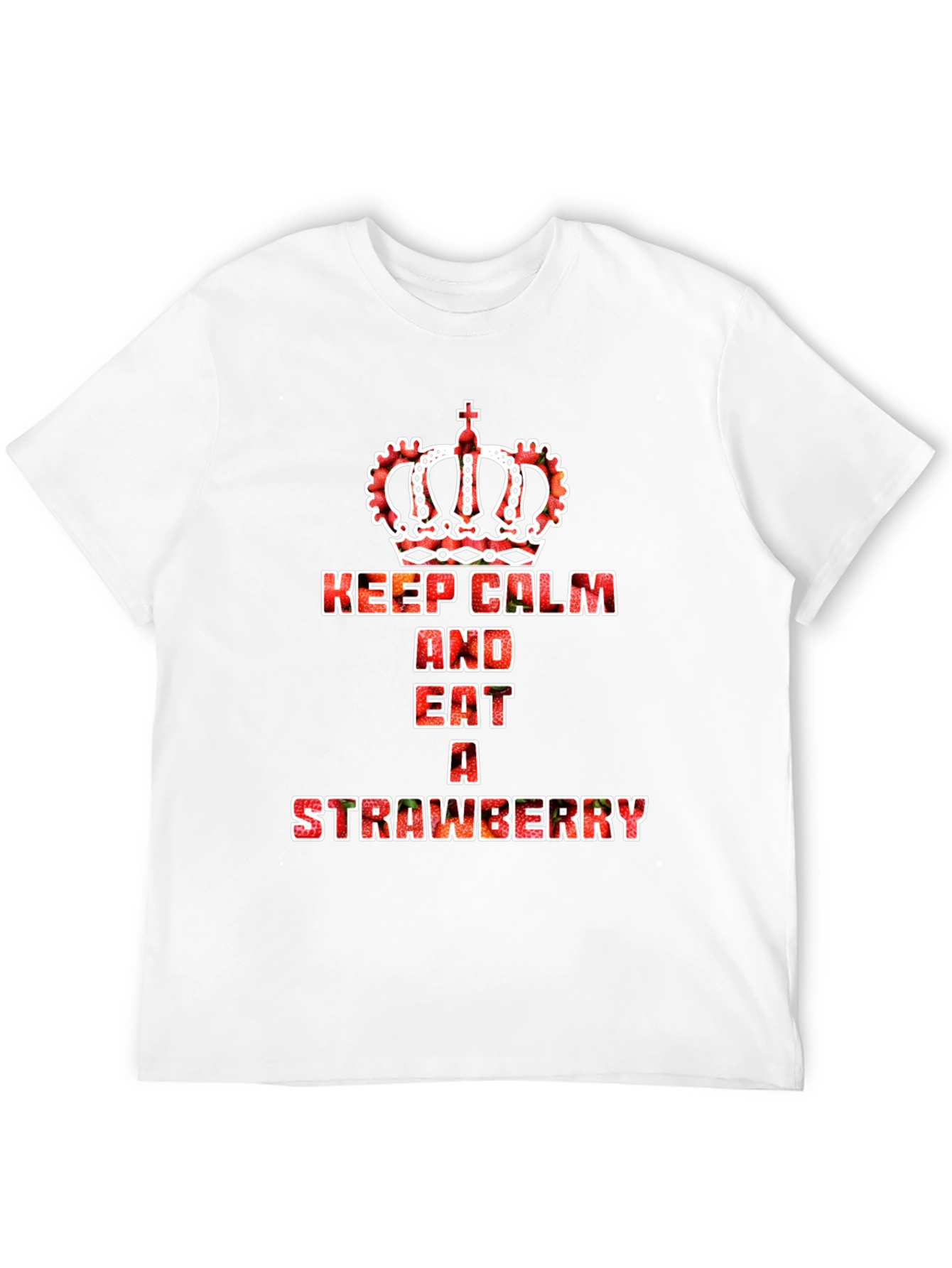 Keep Calm Strawberry T-Shirt