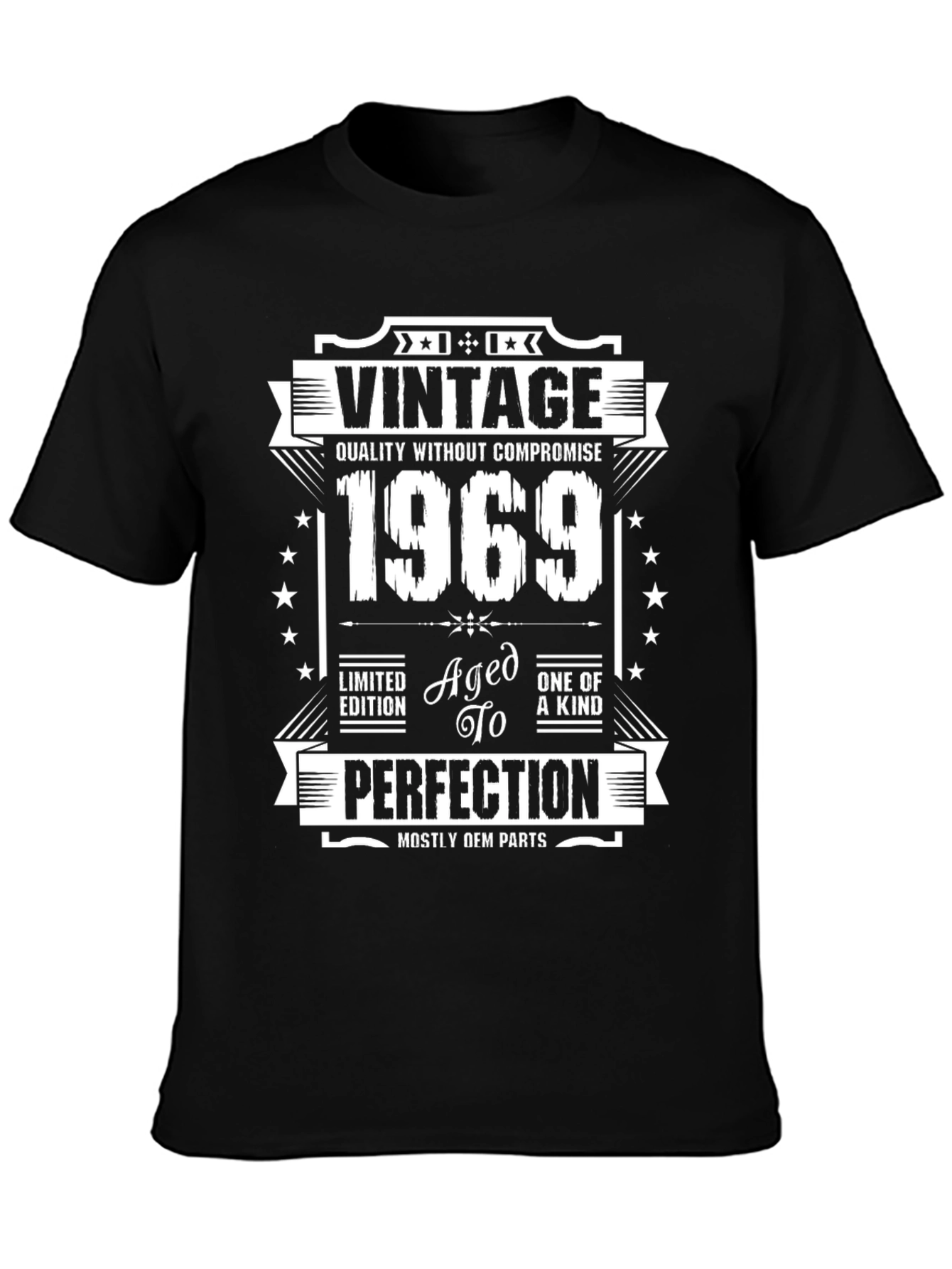 Vintage 1969 Aged to Perfection T-Shirt