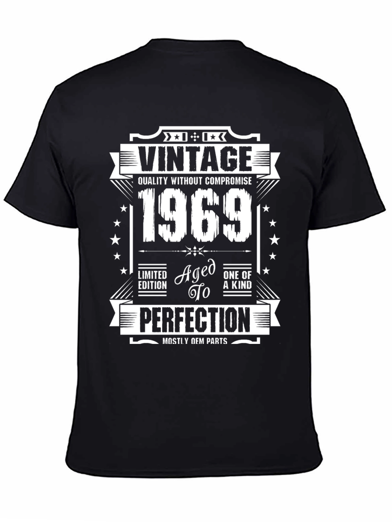 Vintage 1969 Aged to Perfection T-Shirt