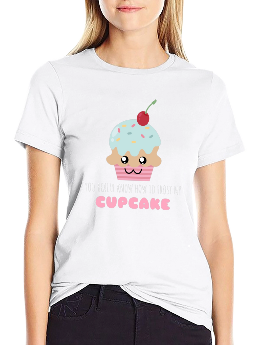 Frost My Cupcake Graphic Tee - Funny & Sweet