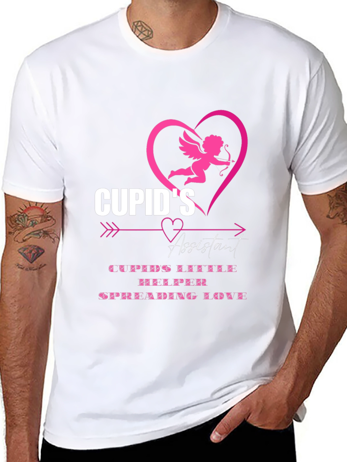 Cupids Assistant T-Shirt - Valentines Day