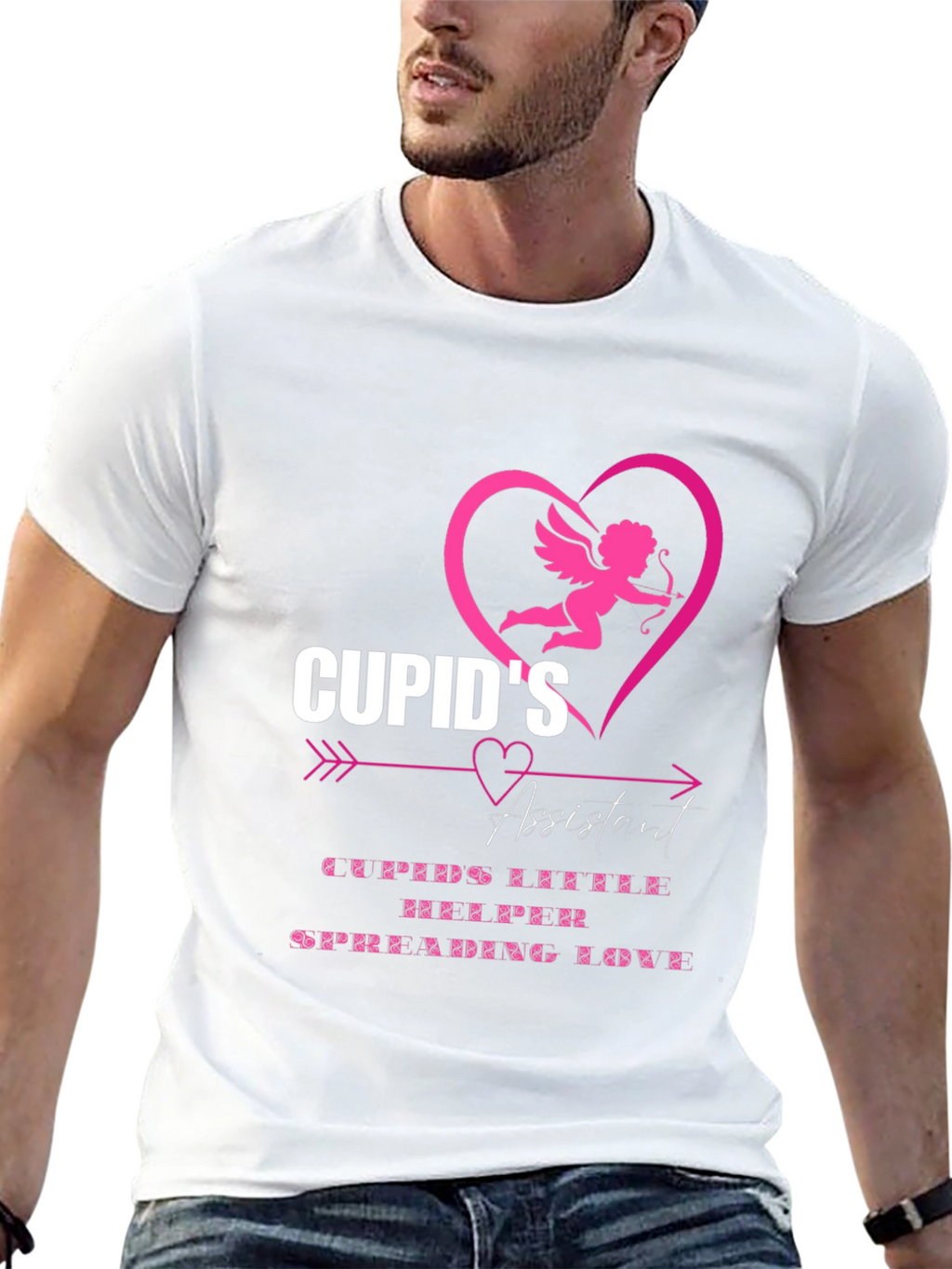 Cupids Assistant T-Shirt - Valentines Day