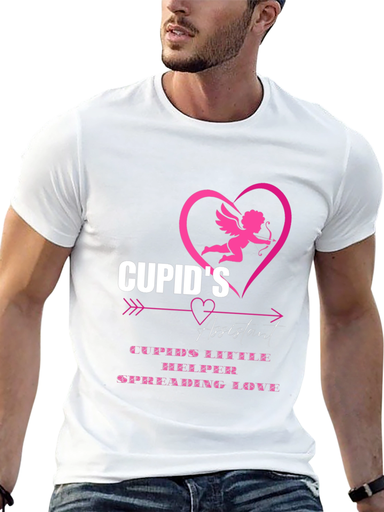 Cupids Assistant T-Shirt - Valentines Day