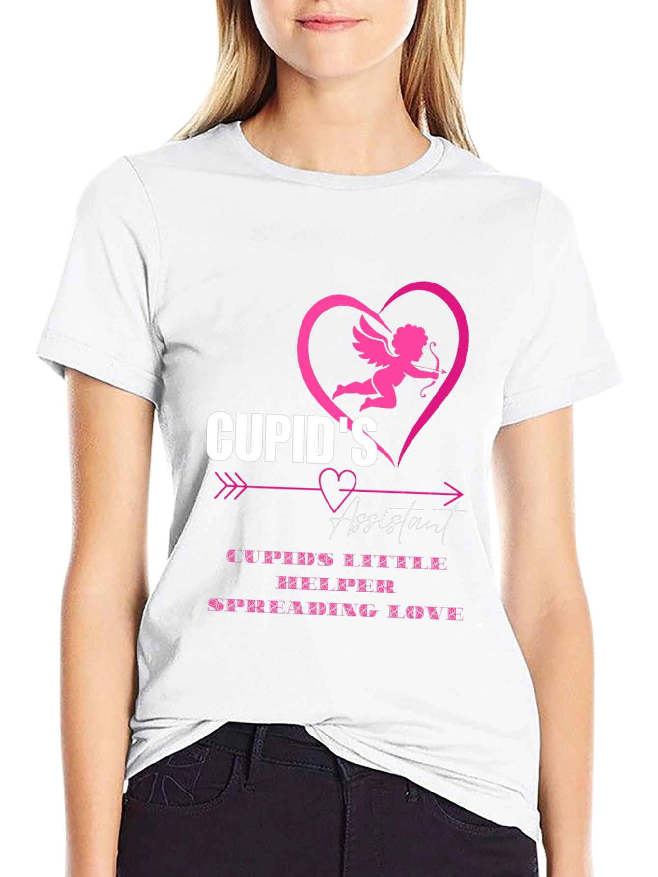 Cupids Assistant T-Shirt - Valentines Day