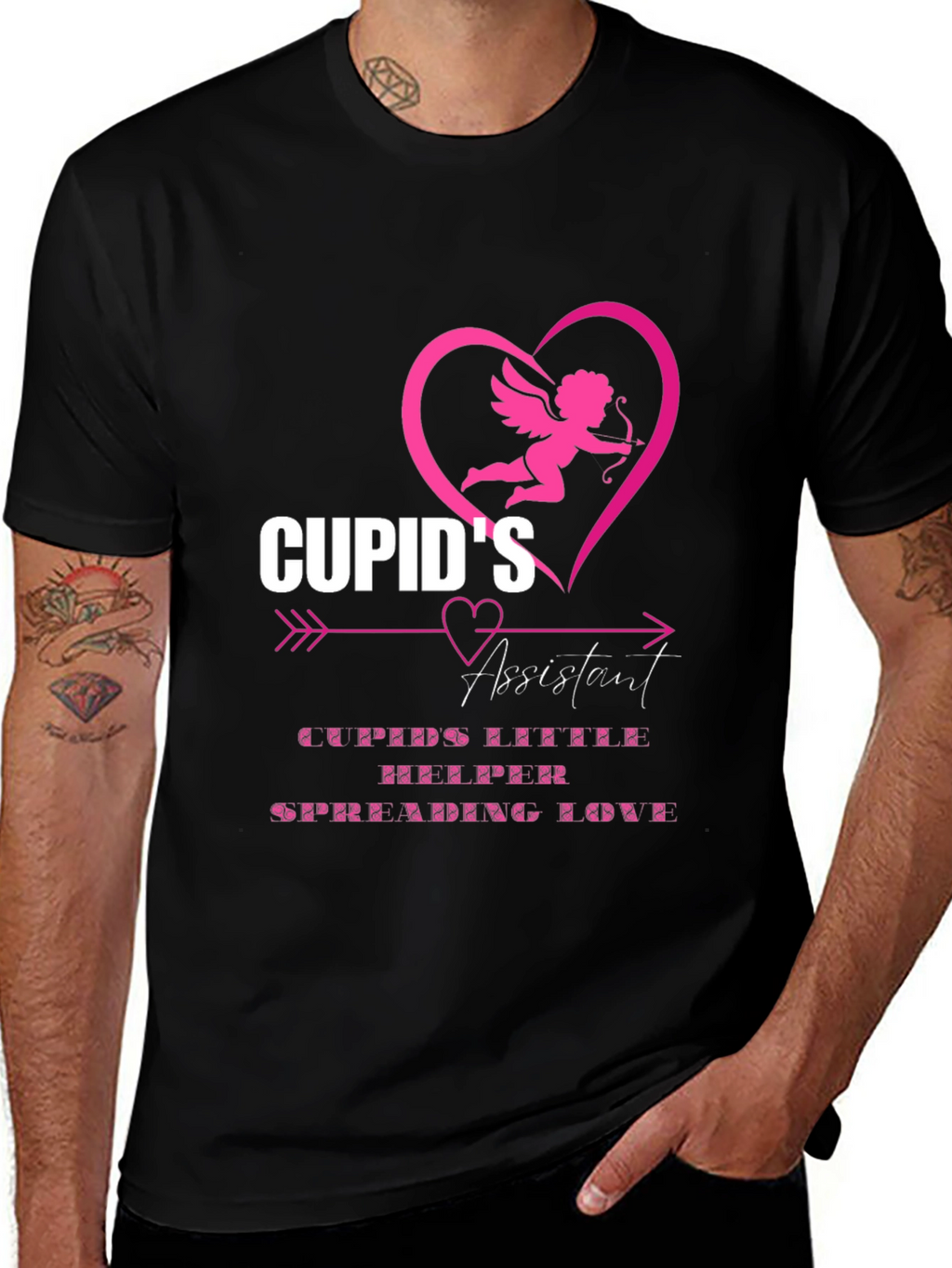 Cupids Assistant T-Shirt - Valentines Day