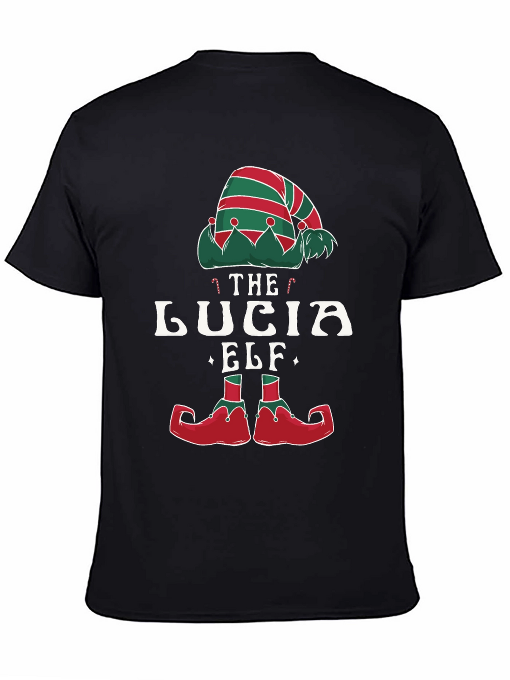 Lucia Elf T-Shirt - Festive Christmas Tee