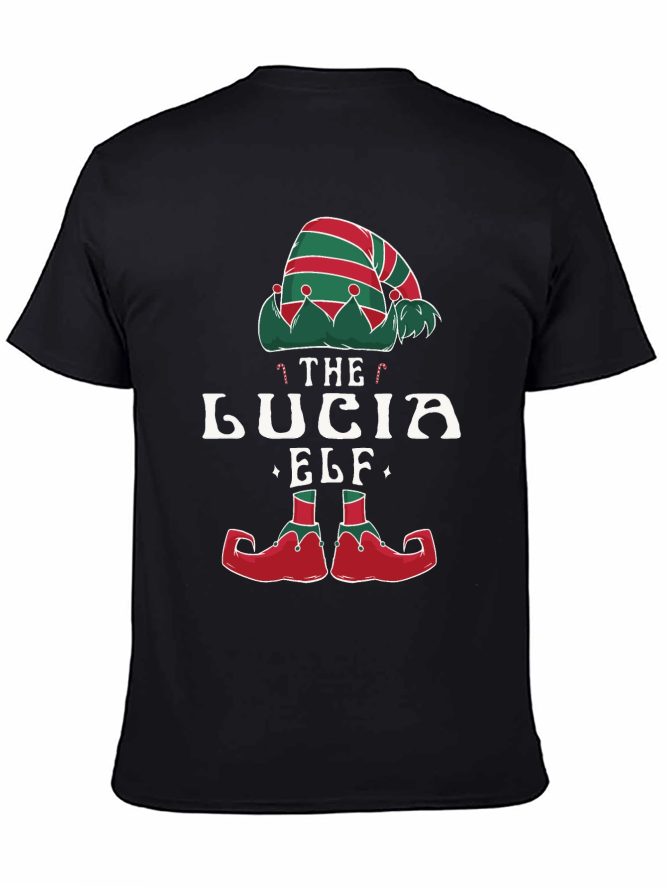 Lucia Elf T-Shirt - Festive Christmas Tee