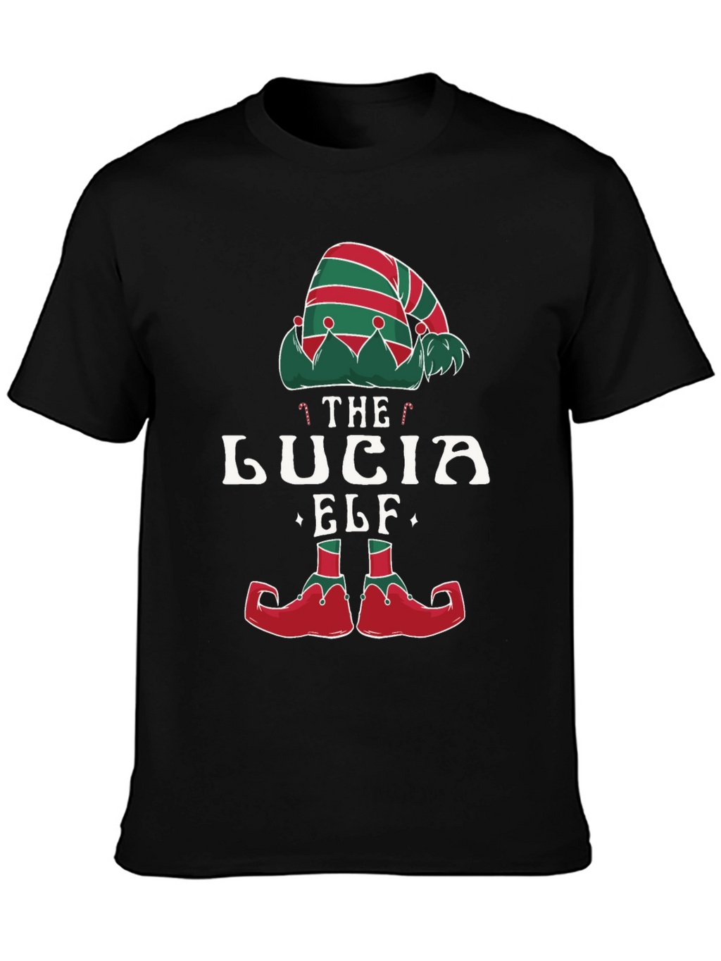 Lucia Elf T-Shirt - Festive Christmas Tee