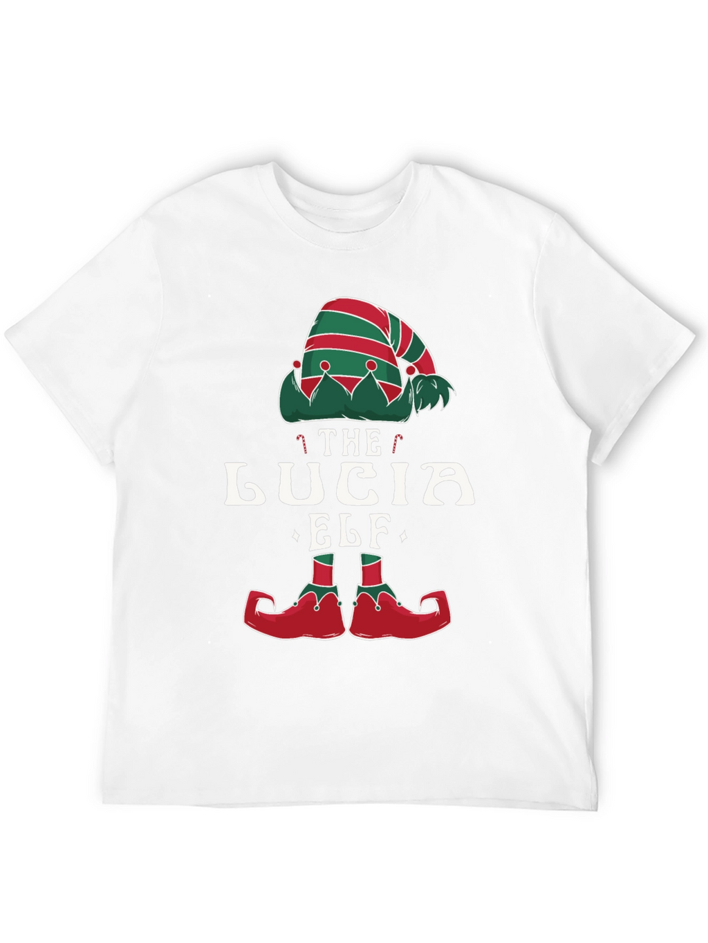 Lucia Elf T-Shirt - Festive Christmas Tee