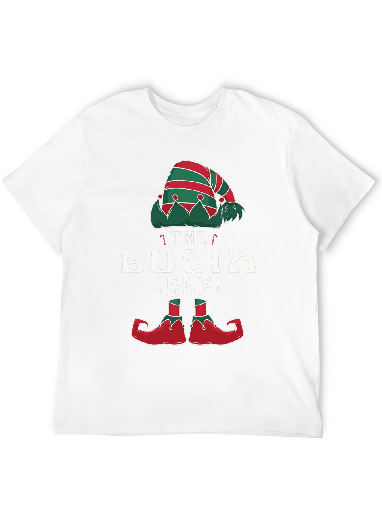Lucia Elf T-Shirt - Festive Christmas Tee