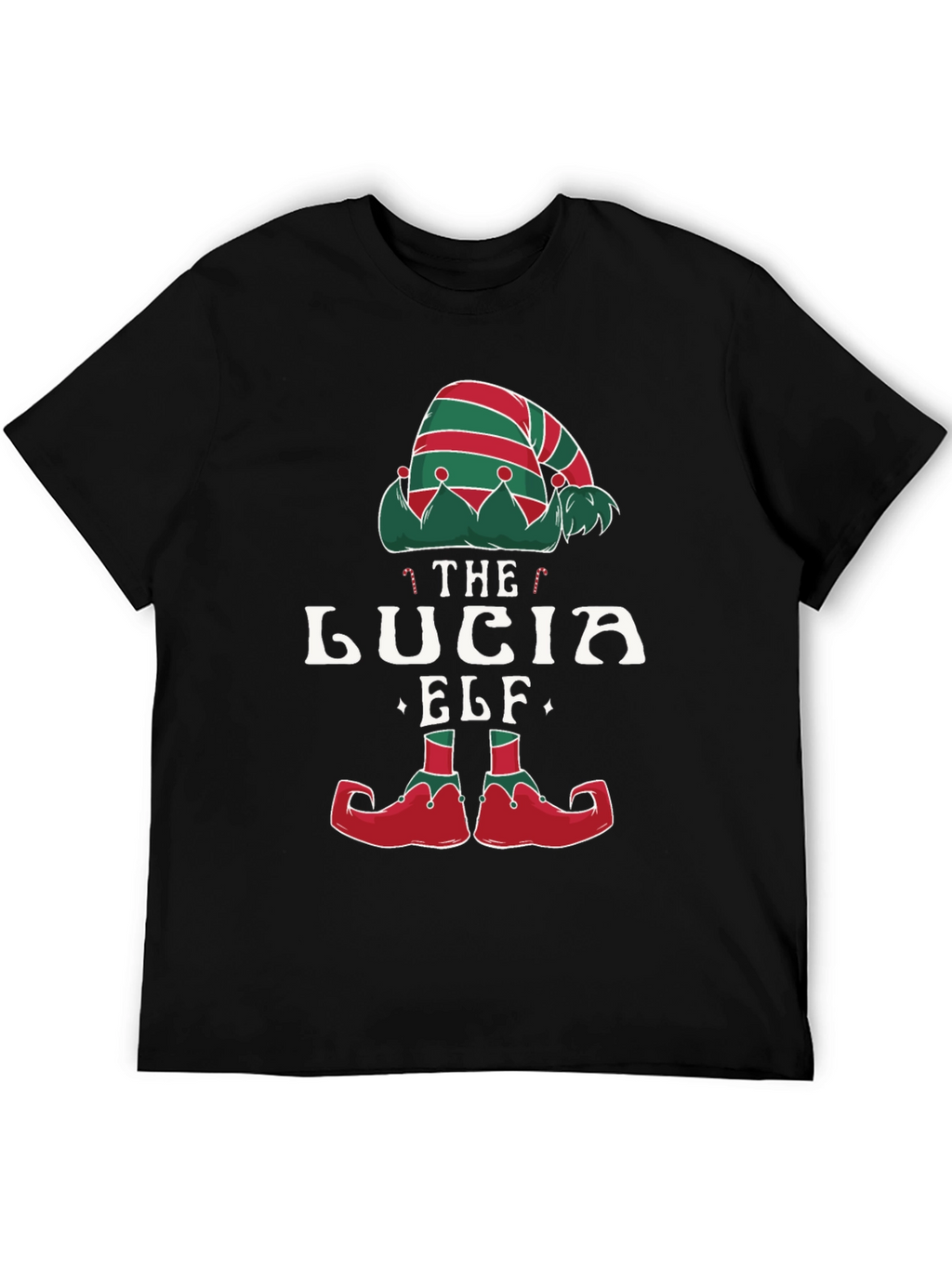 Lucia Elf T-Shirt - Festive Christmas Tee