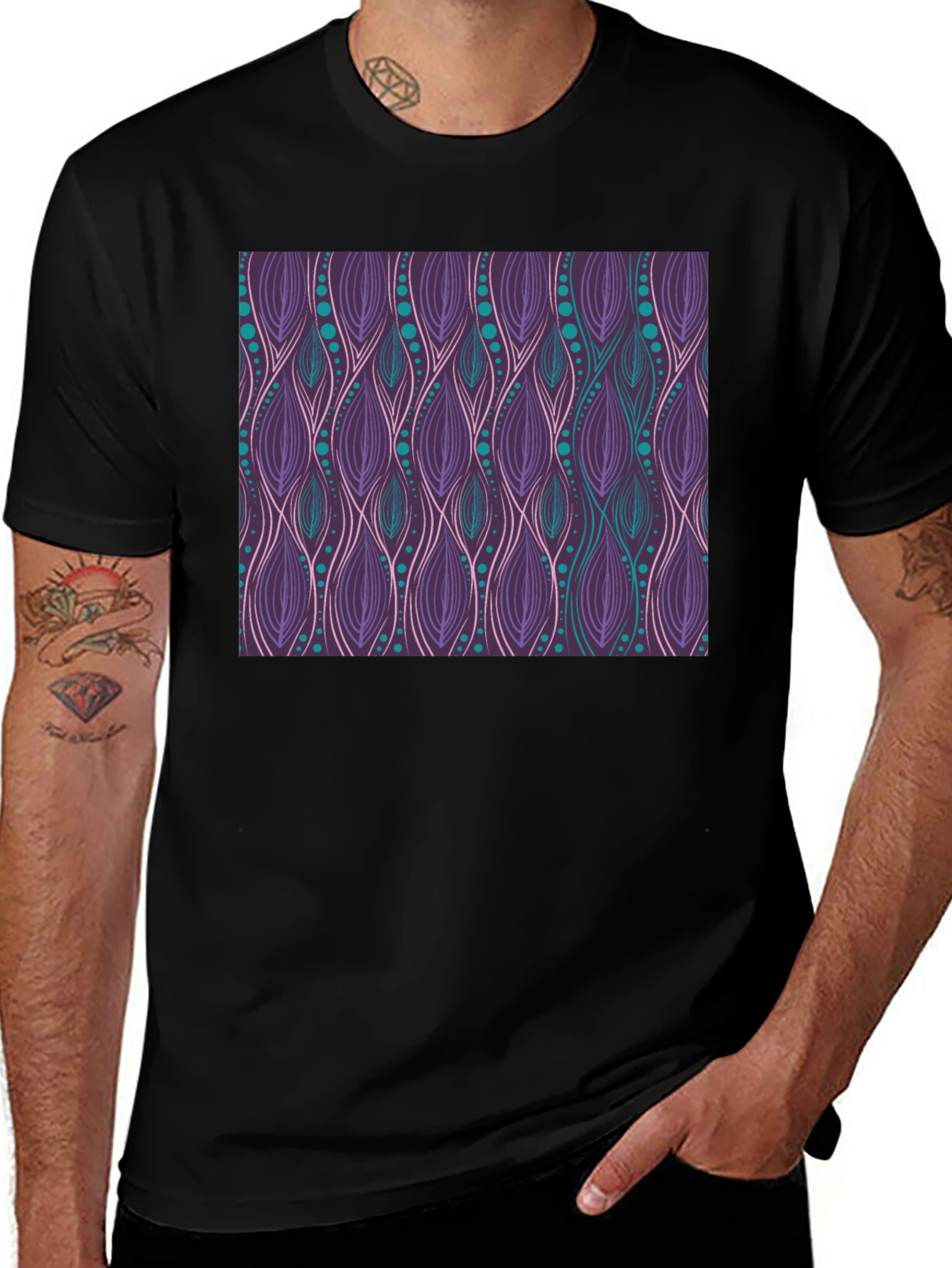 Abstract Pattern Tee