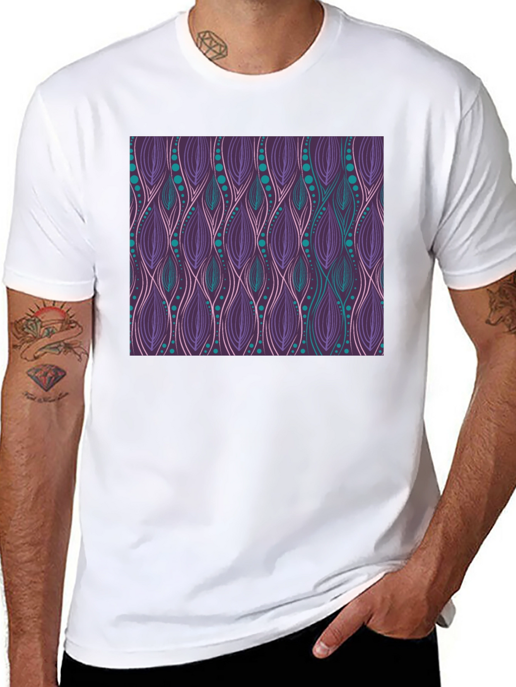 Abstract Pattern Tee