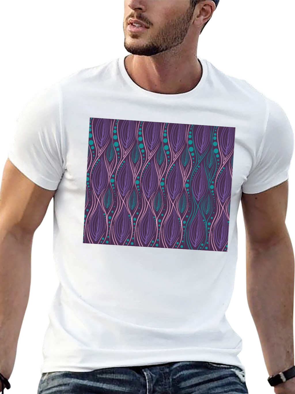 Abstract Pattern Tee