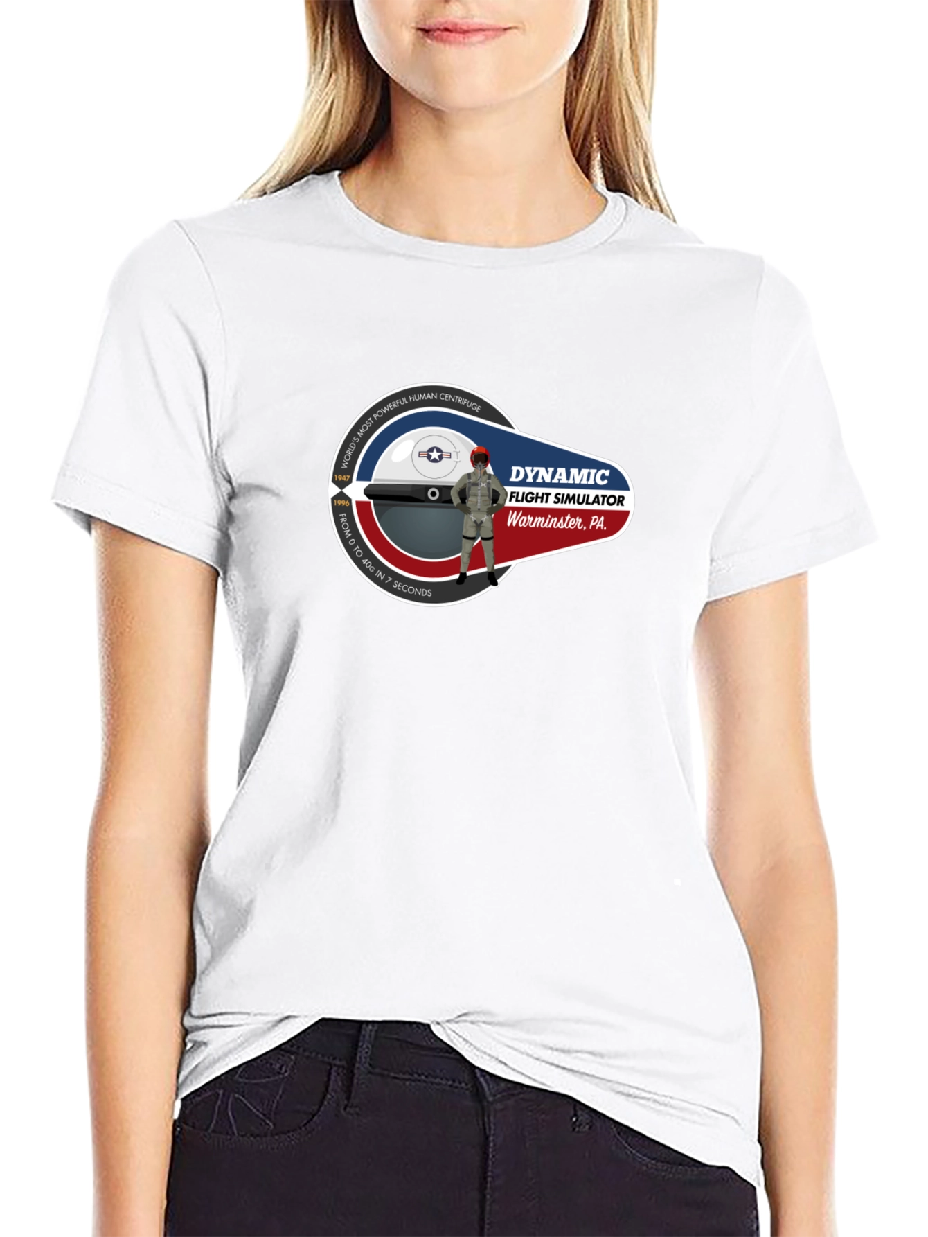 Dynamic Flight Simulator Warminster PA T-Shirt