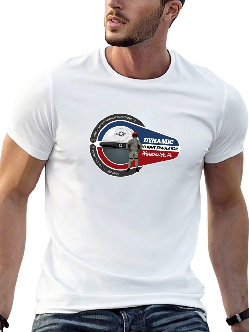 Dynamic Flight Simulator Warminster PA T-Shirt