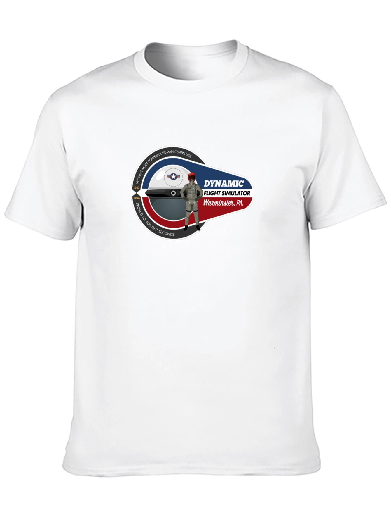 Dynamic Flight Simulator Warminster PA T-Shirt