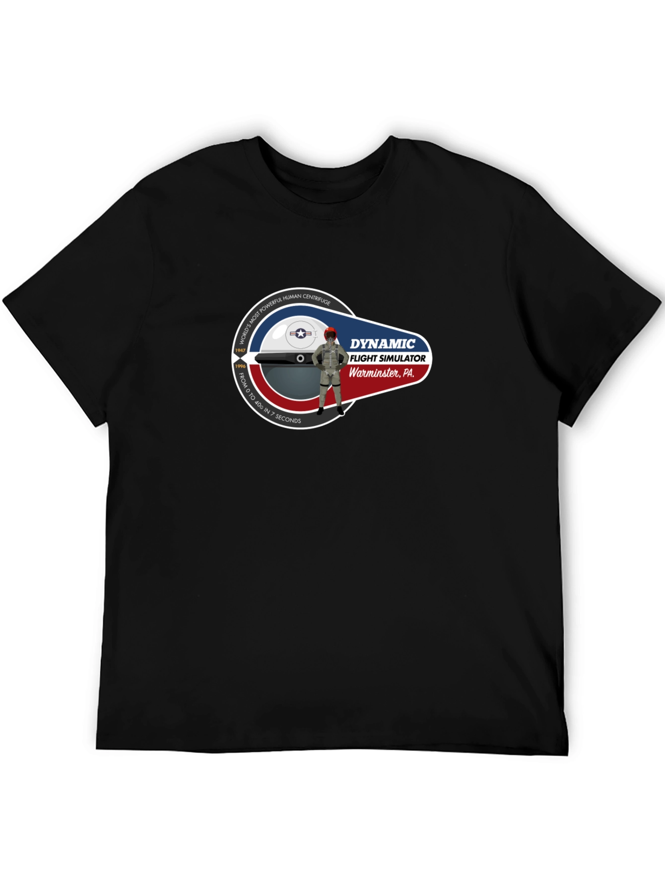 Dynamic Flight Simulator Warminster PA T-Shirt