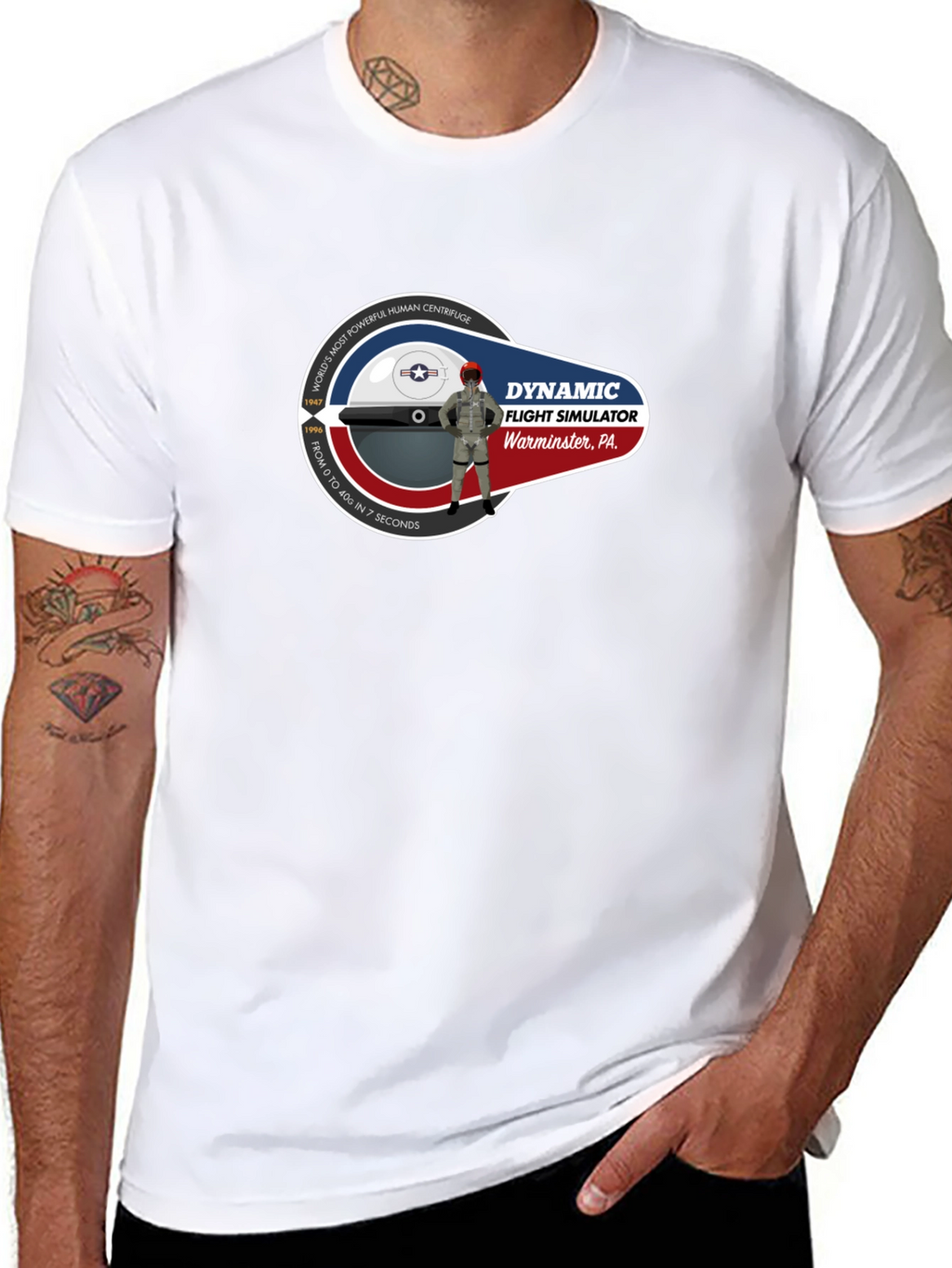Dynamic Flight Simulator Warminster PA T-Shirt