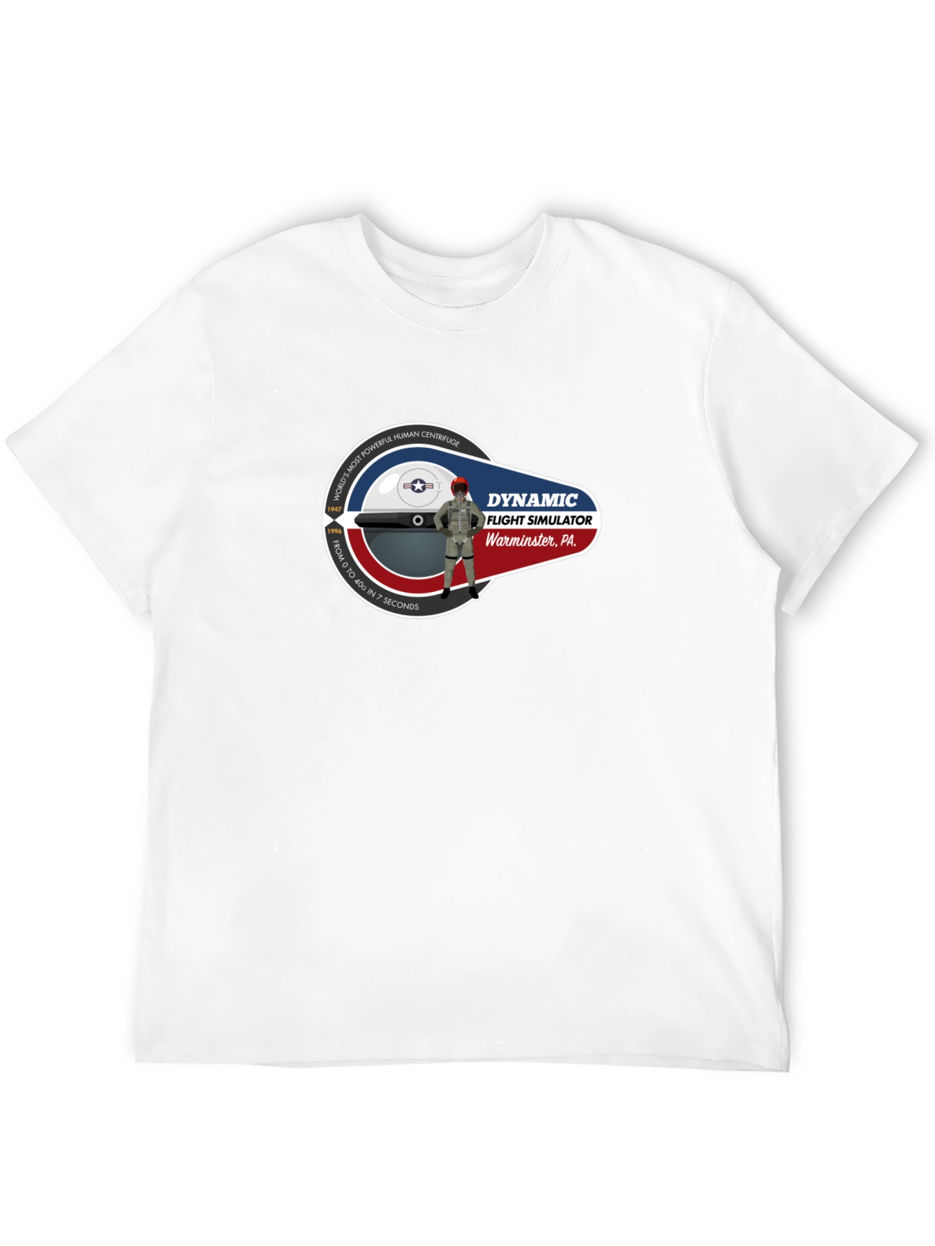 Dynamic Flight Simulator Warminster PA T-Shirt