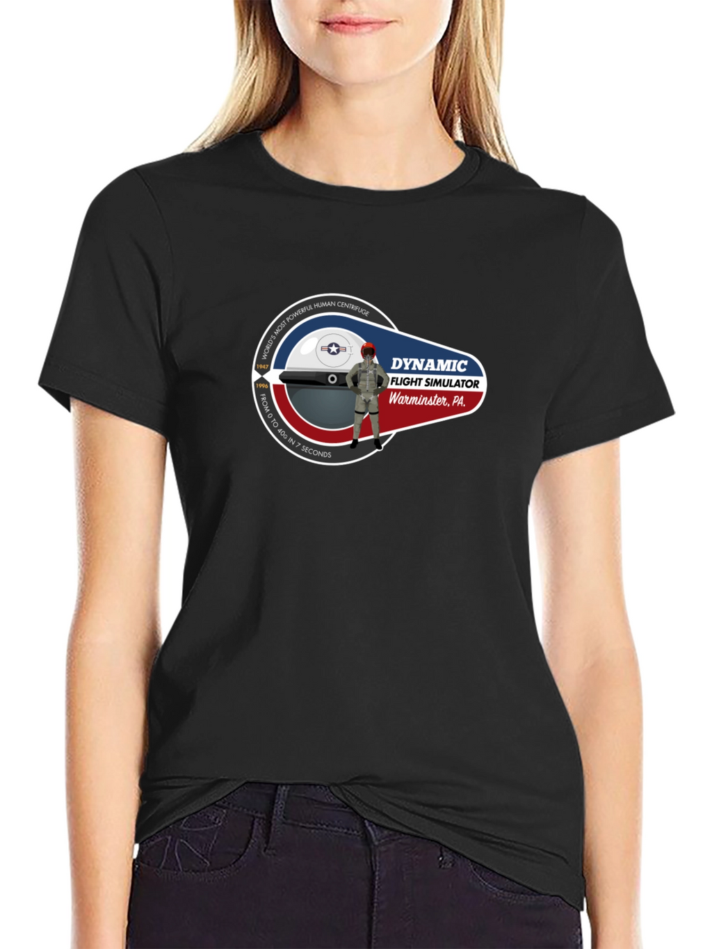 Dynamic Flight Simulator Warminster PA T-Shirt