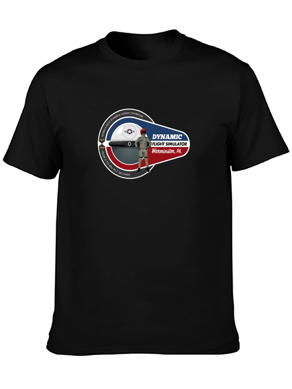 Dynamic Flight Simulator Warminster PA T-Shirt
