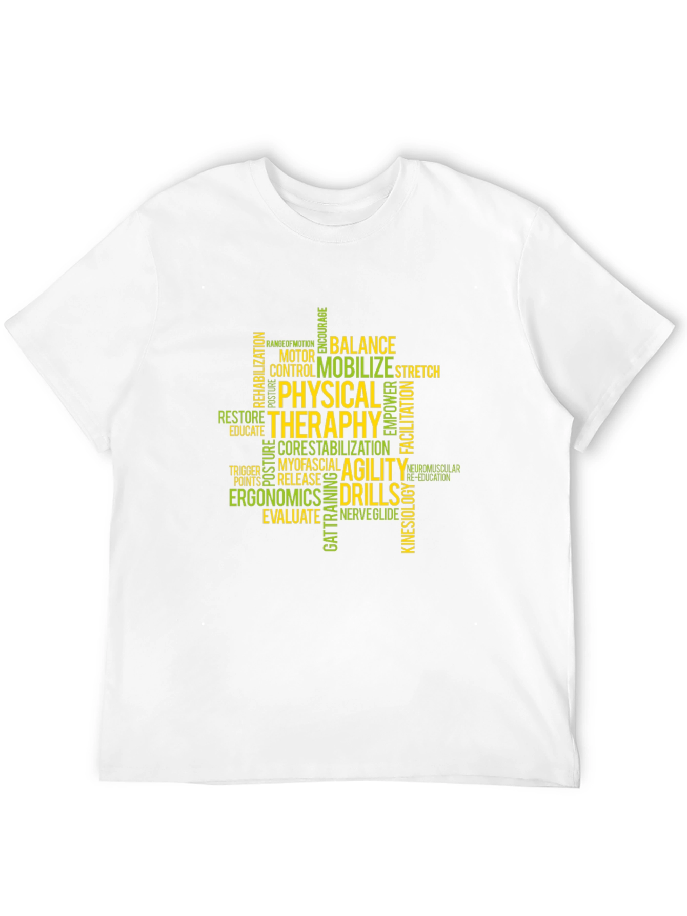 Physical Therapy Word Cloud T-Shirt