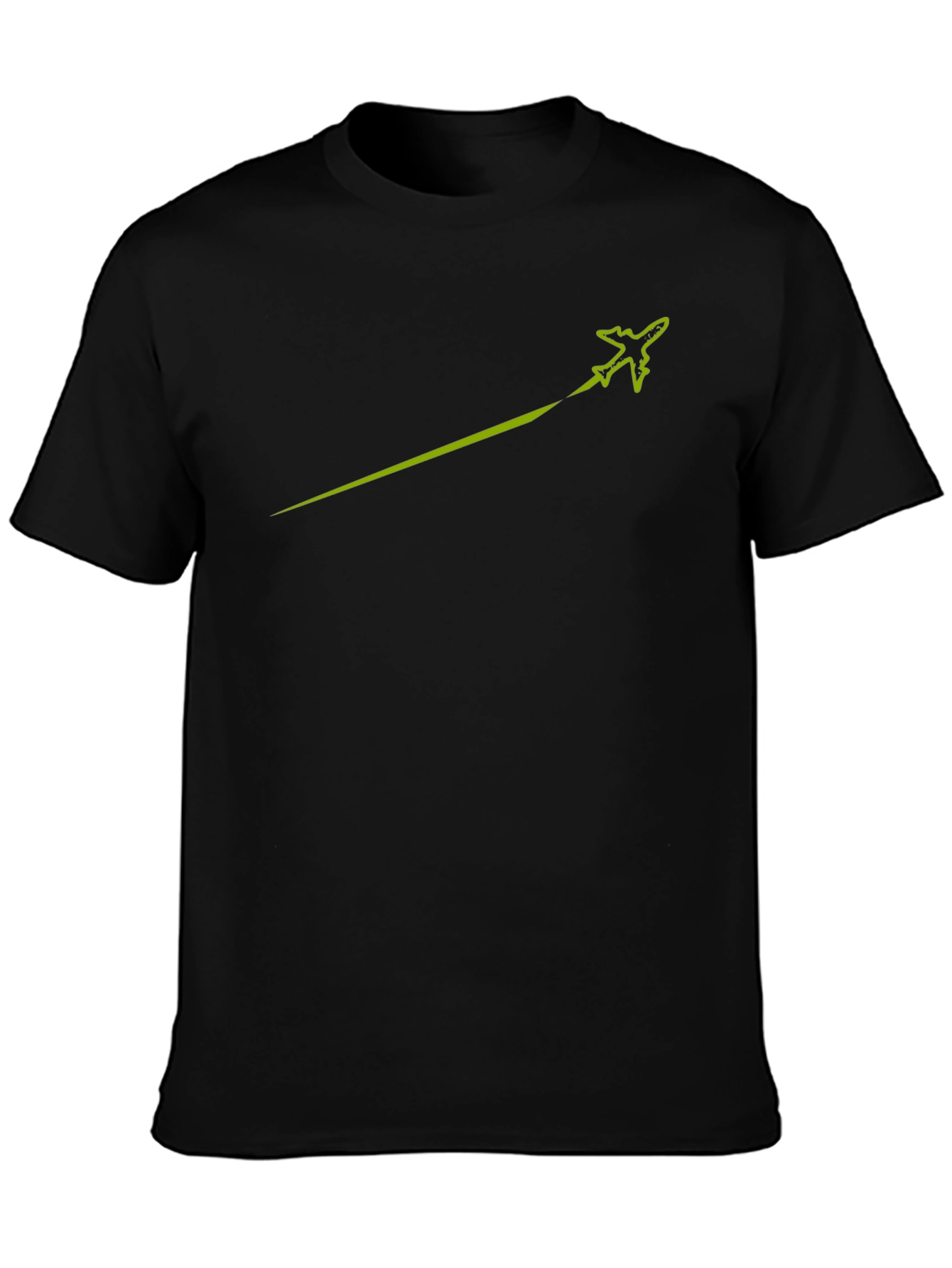 Jet Stream Black T-Shirt