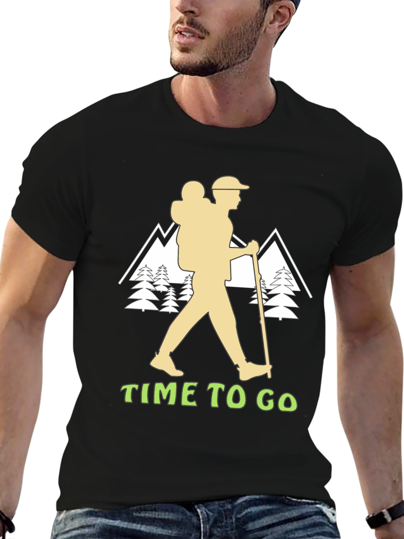 Time to Go Hiking T-Shirt - Adventure Ready